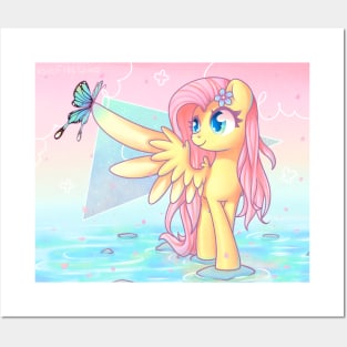 Fluttershy Posters and Art